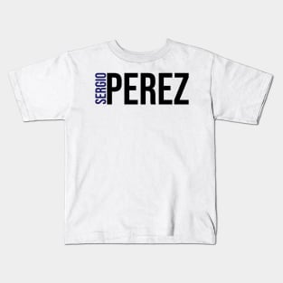 Sergio Perez Driver Name - 2022 Season Kids T-Shirt